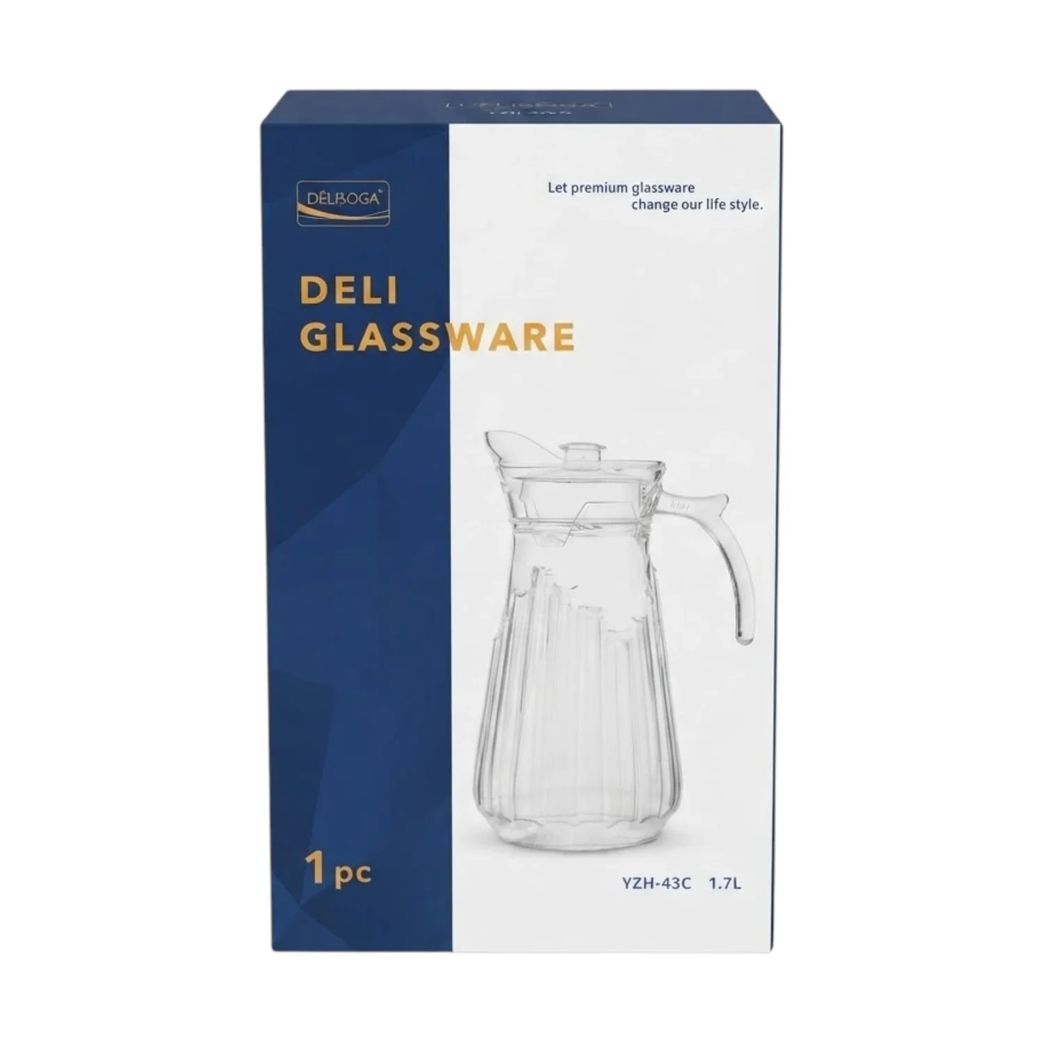 DELI GLASSWARE JUG