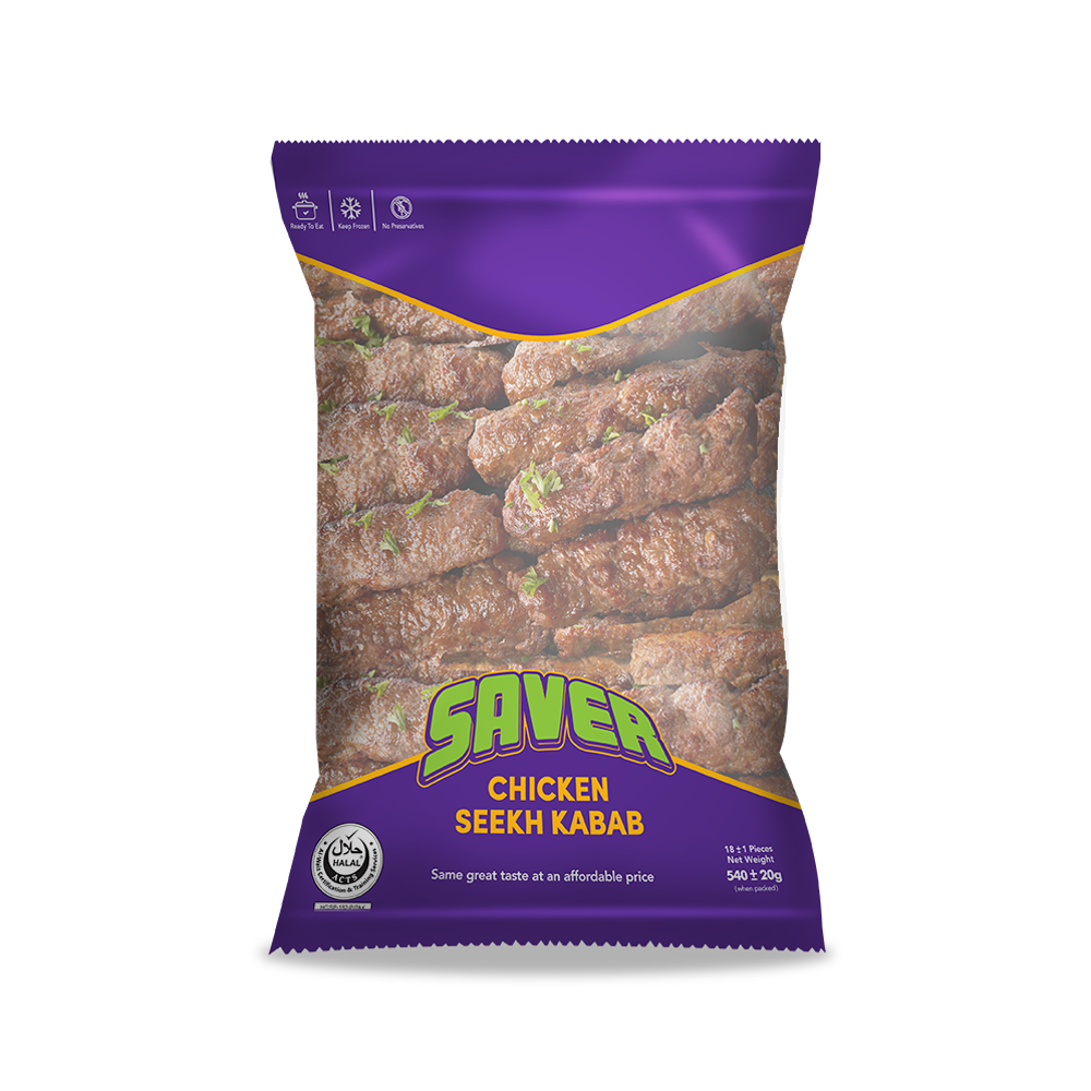 Sabroso Chicken Seekh Kabab Saver Pack 540GM