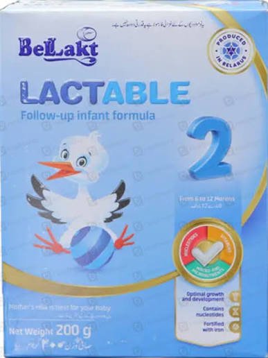 BELLAKET LACTABLE 2 200GM