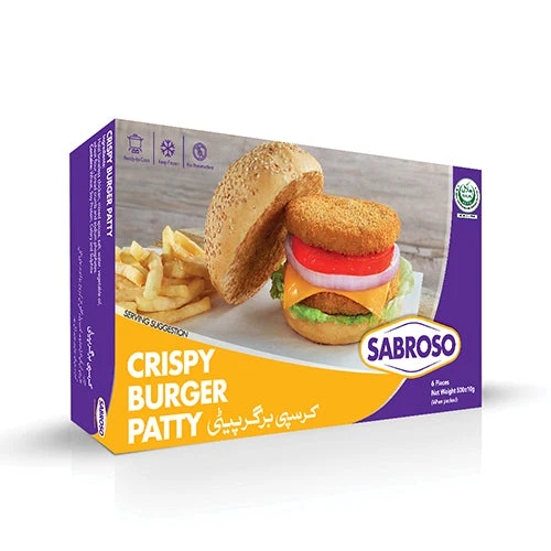Crispy Burger Patty 500GM (Standard Pack)
