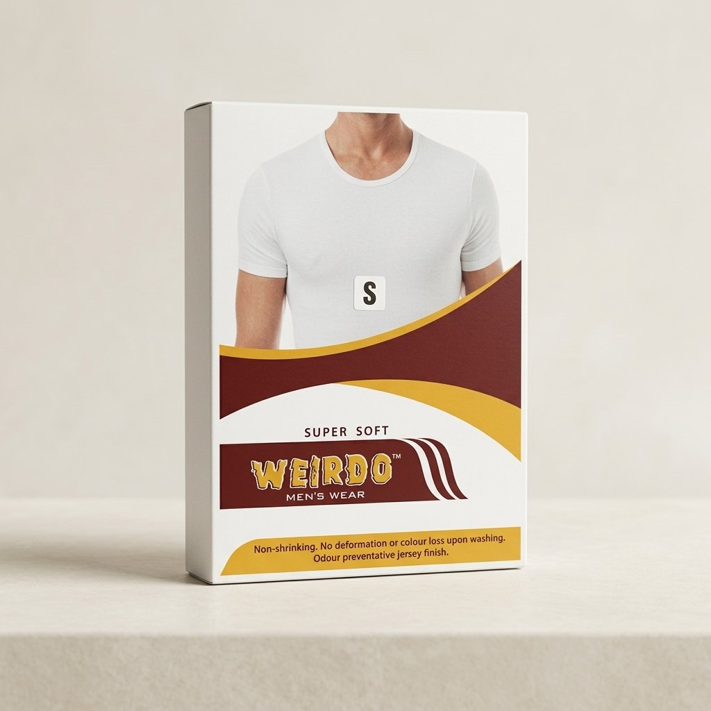 Weirdo Men’s Super Soft Vest – White