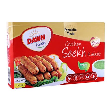 DAWN BEEF SEEKH KABAB 18S