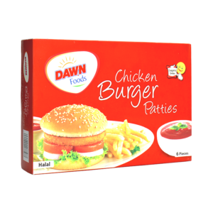 DAWN BURGER PATTY 6PCS 372G