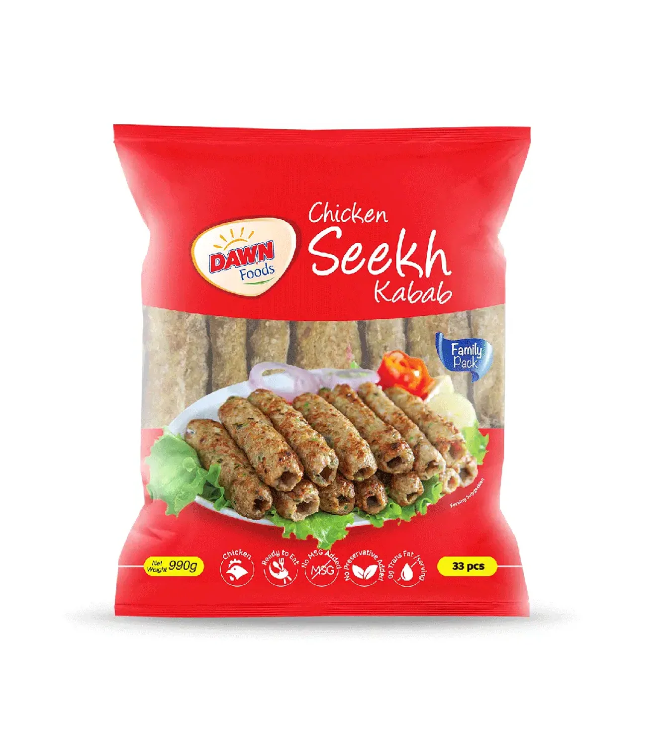 DAWN CHICKEN SEEKH KABAB 990G