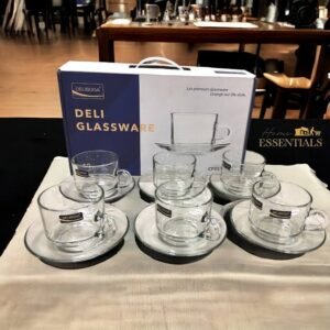 DELI GLASSWARE 6PCS CUP