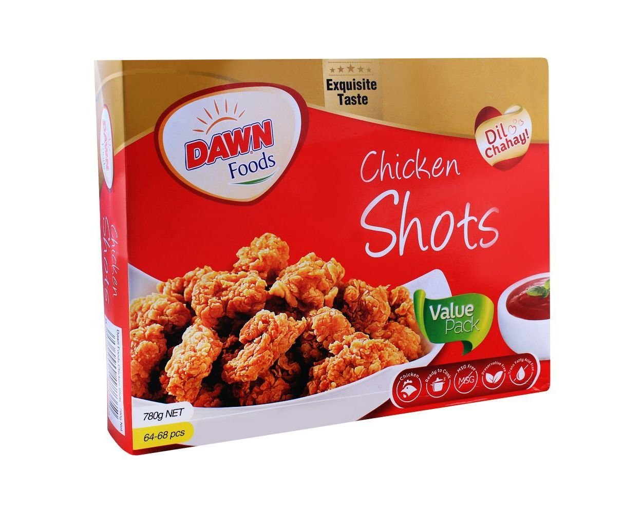 DF SHOTS CHICKEN V/P 780G