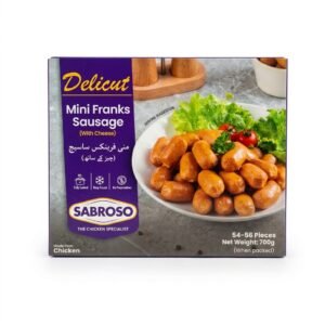 Sabroso Delicut Mini Franks Sausage With Cheese 700g
