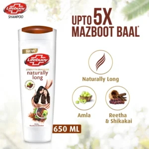 LIFEBUOY – NATURALLY LONG SHAMPOO 650ML