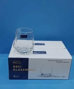 DELI GLASSWARE 6PCS 340ML