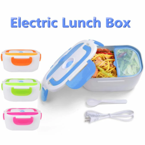 Portable Electric Lunch Box Tiffin Box Electronic Heating Lunch Box Portable Electric Food Warmer for Office / School