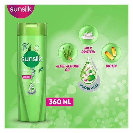 Sunsilk Black Shine Shampoo 360ML
