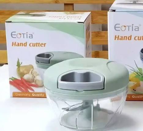 EOTIA Food Processor Manual Shredder Vegetable HAND Cutter Chopper 3 Blades, Vegatable Hand Cutter, Hand Cutter, Hand Cutter Chopper, Hand Chopper, Small Kitchen Appliances