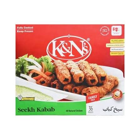 K&NS SEEKH KABAB 36PCS