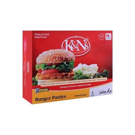 K&NS BURGER PATTIES 6PCS