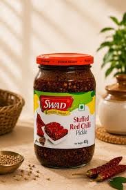 SWAAD RED CHILLI DARHA JAR