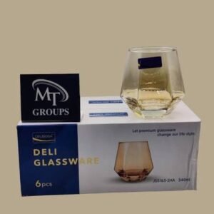 DELI GLASSWARE 340ML 6PCS