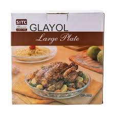 DELI GLASWARE PLATE 1PCS