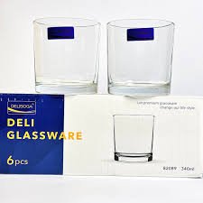 DELISOGA GLASS 82089 6PCS