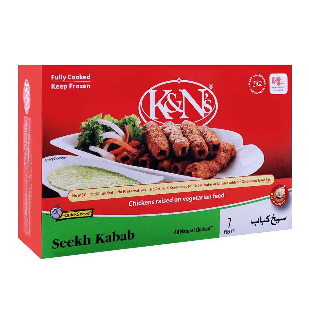 K&NS SEEKH KABAB 7PCS