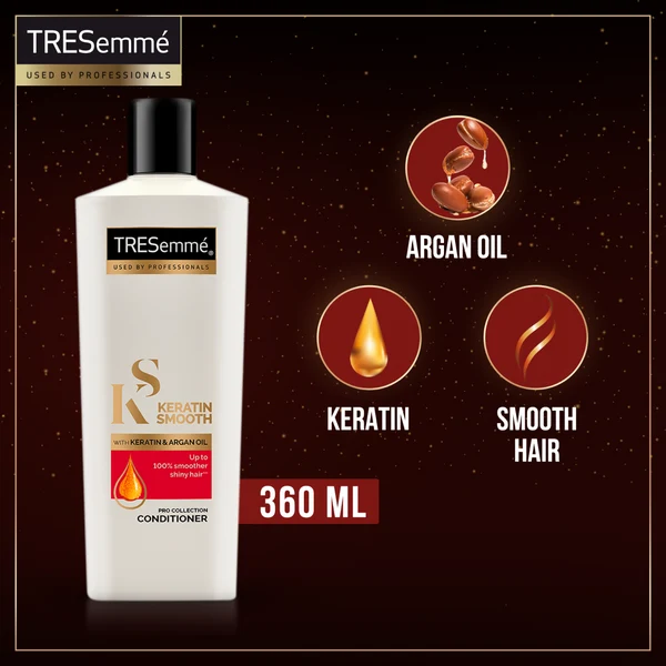 TRESEMME COND KERATIN SMOOTH 360ML